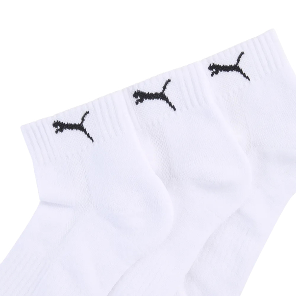 Skarpety Puma Cushioned Quarter 3 pak białe 938581 02