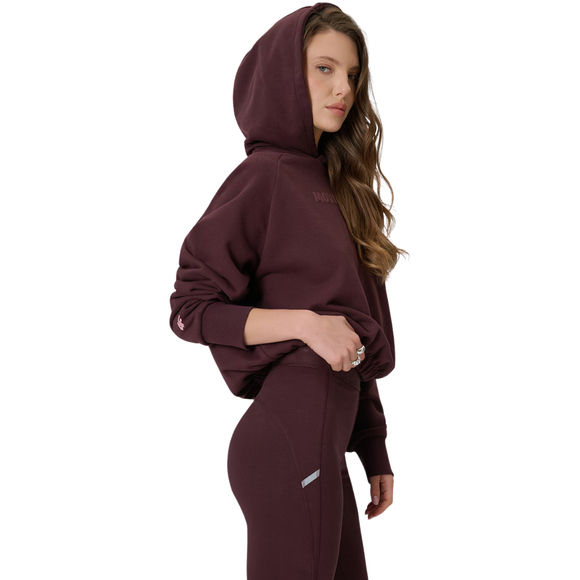 Bluza damska 4F F2175 ciemnorązowa 4FWSS26TSWSF2175 80S