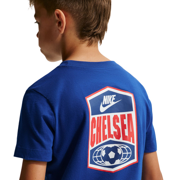 Koszulka dla dzieci Nike Chelsea FC Premier niebieska IQ5003 495