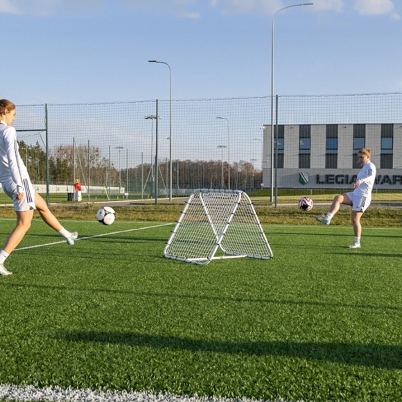 Rebounder podwójny, rama z siatką