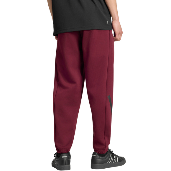 Spodnie męskie adidas Z.N.E. bordowe KF3813