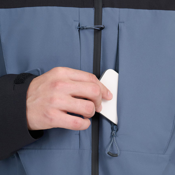 Kurtka trekkingowa męska 4F M1010 denim 4FWAW25TTJAM1010 32S