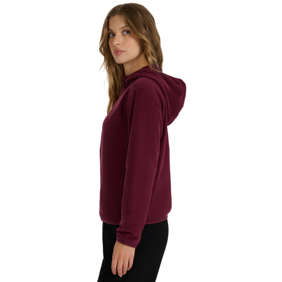 Bluza polarowa damska 4F F355 burgund 4FWAW25TFLEF355 60S