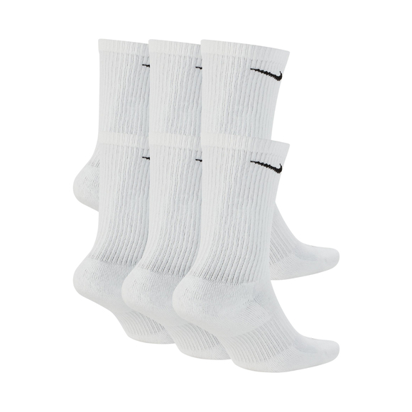 Skarpety Nike Everyday Plus Cush 6 par białe SX6897 100