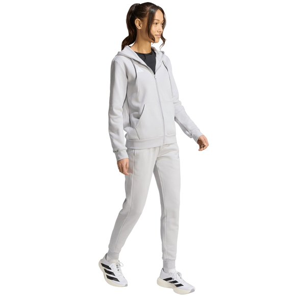 Bluza damska adidas Entrada 26 Full Zip Hoodie szara KF5936