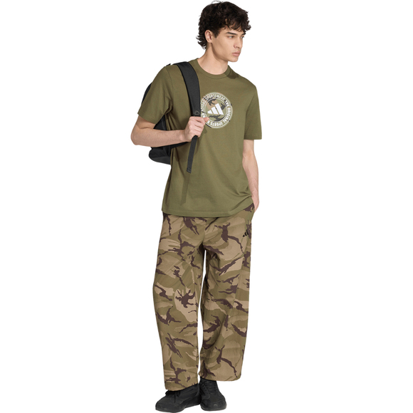 Koszulka męska adidas Camo oliwkowa KC7164