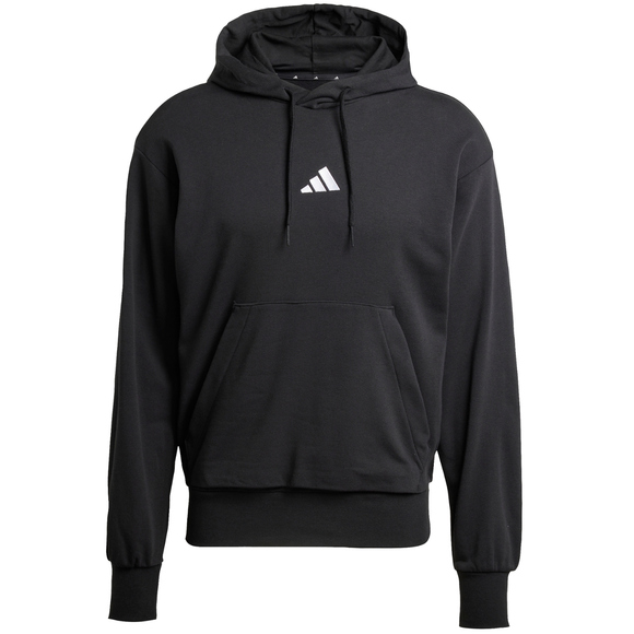 Bluza męska adidas Essentials Feelcozy French Terry czarna JE3849