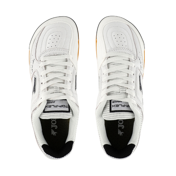Buty piłkarskie Joma Top Flex Foot Shape Indoor 2602 białe FOTOPW2602IN