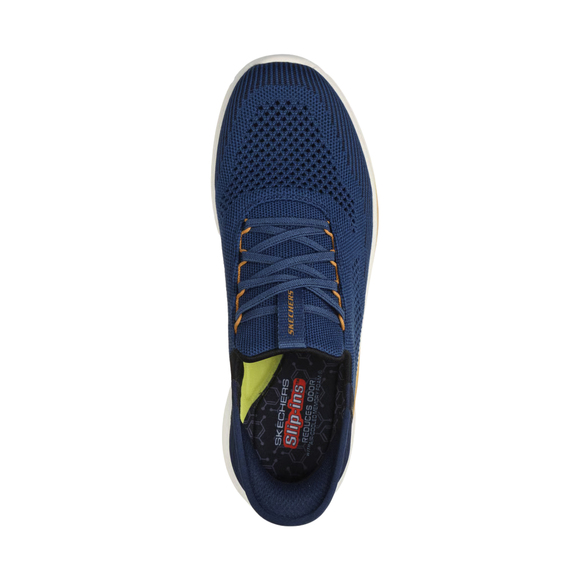 Buty męskie Skechers Slade Quinto niebieskie 210810 BLU