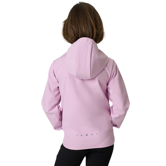 Kurtka dla dziewczynki softshell 4F F478 jasny fiolet 4FJWSS26TSOFF478 52S