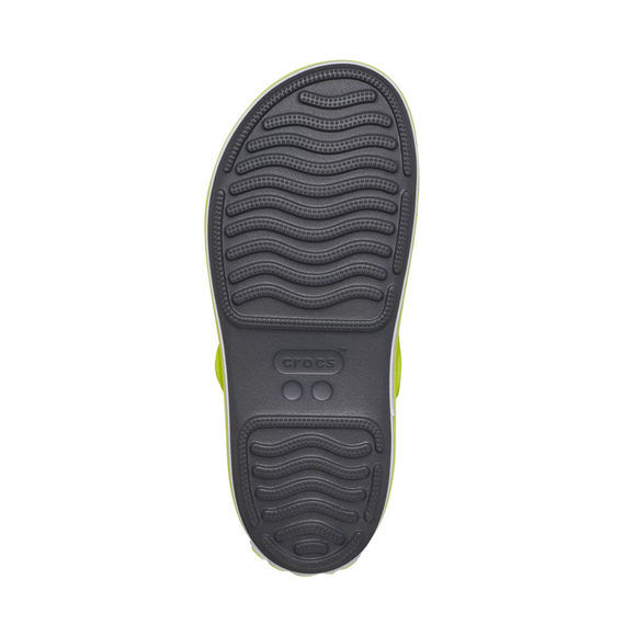 Sandały dla dzieci Crocs Crocband Cruiser szaro-zielone 209424 1NJ