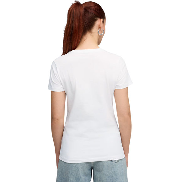Koszulka damska Puma Ess Centered Cat Logo Tee biała 692916 02