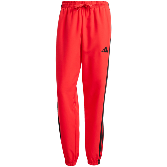 Dres męski adidas Sportswear Basic 3-Stripes Woven czerwony JI8851