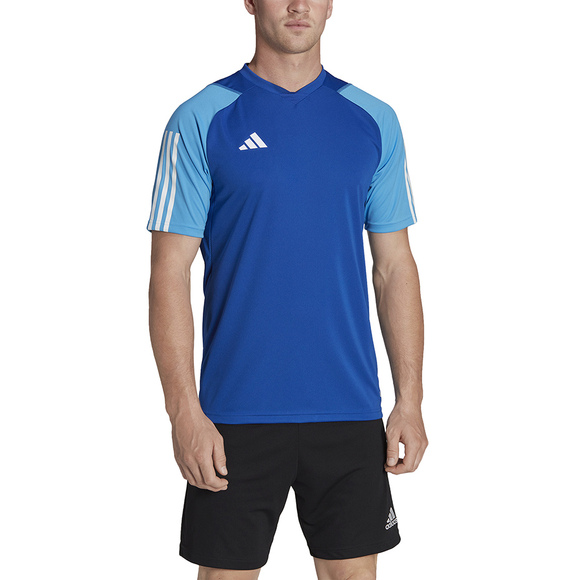 Koszulka męska adidas Tiro 23 Competition Jersey niebieska HU1296