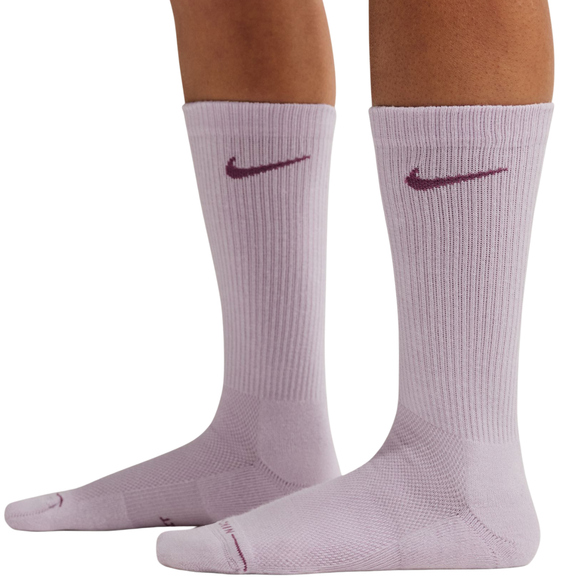 Skarpety Nike Everyday Elevated 6 par różowe, niebieskie, zielone, beżowe HQ8021 916