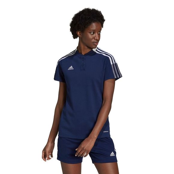 Koszulka damska adidas Tiro 21 Polo W granatowa GK9674