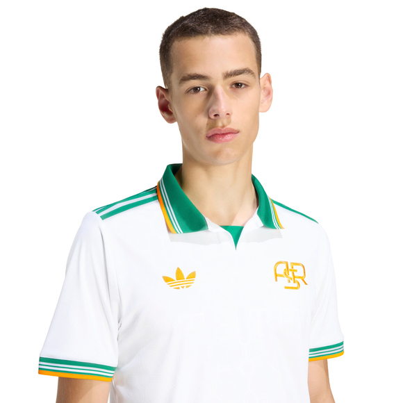 Koszulka męska adidas AS Roma 25/26 Third Jersey biała JJ4185