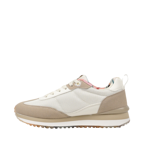 Buty damskie Lee Cooper beżowo-białe LCW-25-03-3376LA