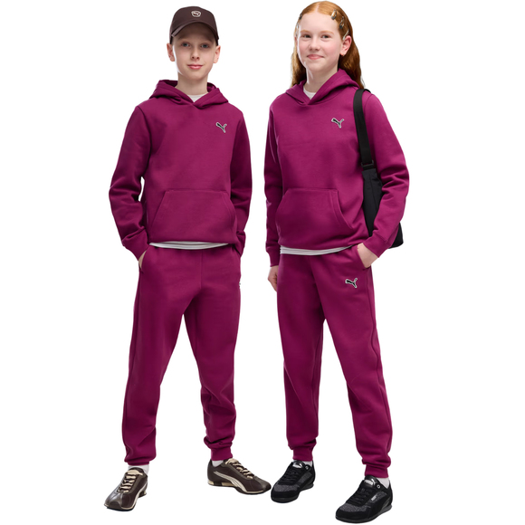 Spodnie dla dzieci Puma ESS Elevated fuksja 694702 41