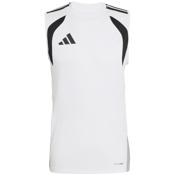 Koszulka męska adidas Tiro 26 Competition Sleeveless Jersey biała KA7614