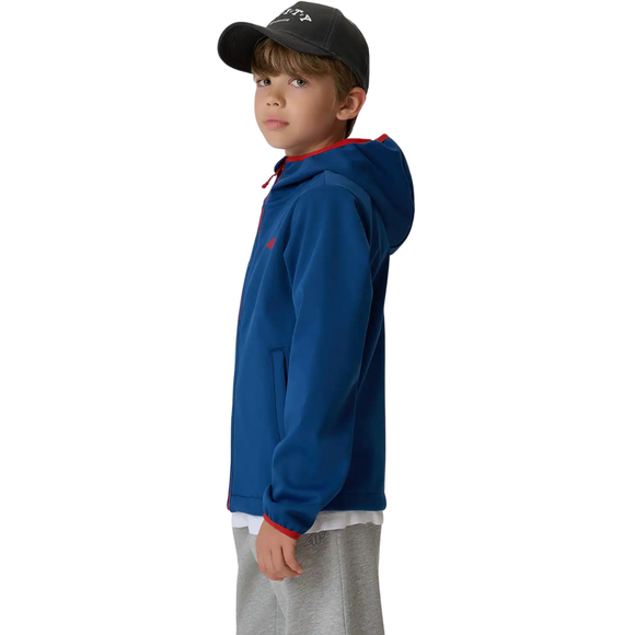 Kurtka dla chłopca 4F softshell M598 ciemny granat 4FJWAW26TSOFM598 30S
