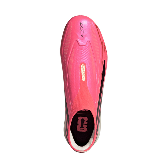 Buty piłkarskie dla dzieci adidas F50 Hyperfast Elite LL FG różowe KK1310