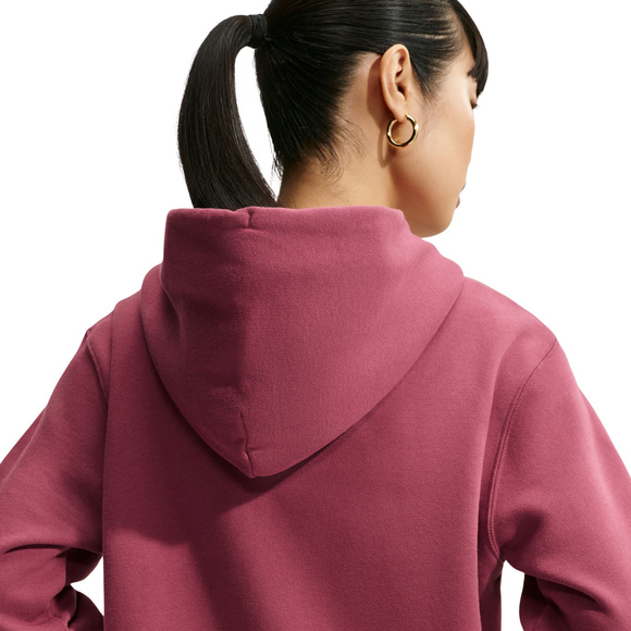 Bluza damska Nike Studio Fleece Medium Weight różowa IM8504 654