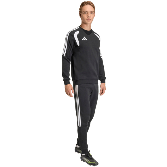 Bluza męska adidas Tiro 26 League Sweat Crew czarno-biała KF3413