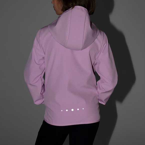 Kurtka dla dziewczynki softshell 4F F478 jasny fiolet 4FJWSS26TSOFF478 52S