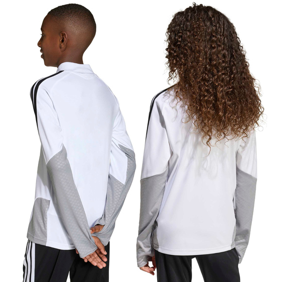 Bluza dla dzieci adidas Tiro 26 Competition Training Top biało-szara KA7577