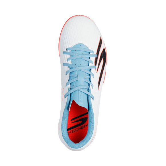 Buty piłkarskie dla dzieci Skechers SKX_2 białe 252164L