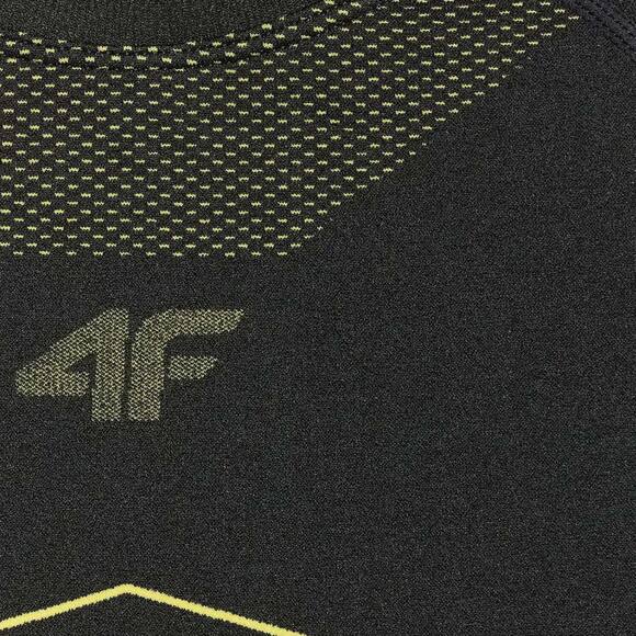 Bielizna bezszwowa dla chłopca 4F M248 głęboka czerń 4FJWAW25USEAM248 20S