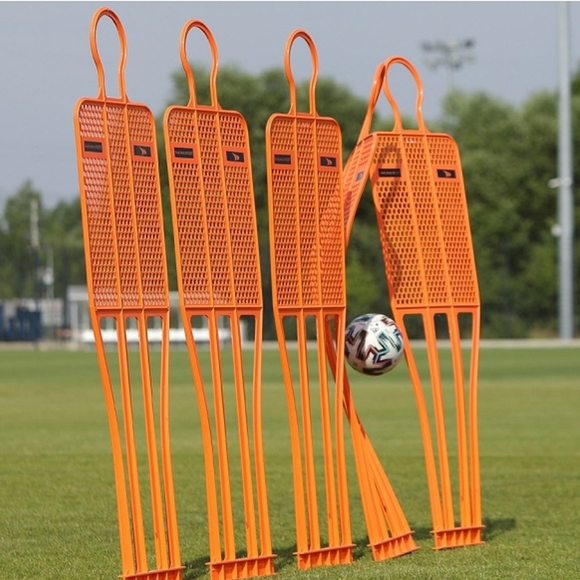 Mur piłkarski PRO 180 cm Żółty