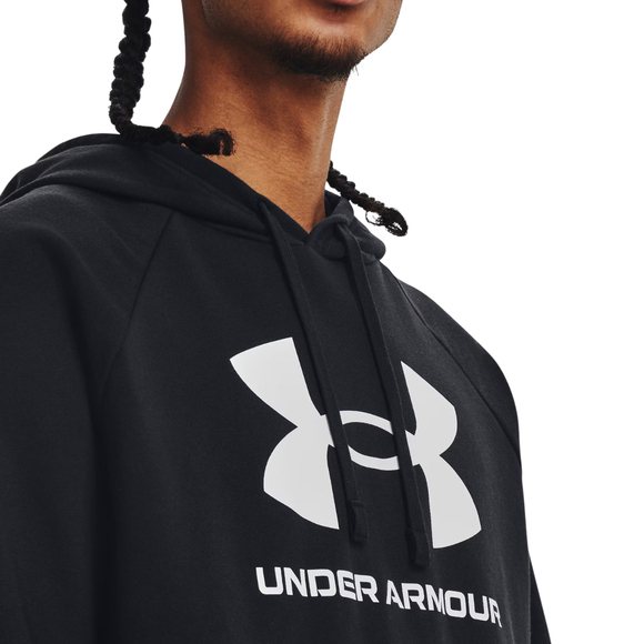 Bluza męska Under Armour Rival Fleece Logo HD czarna 1379758 001