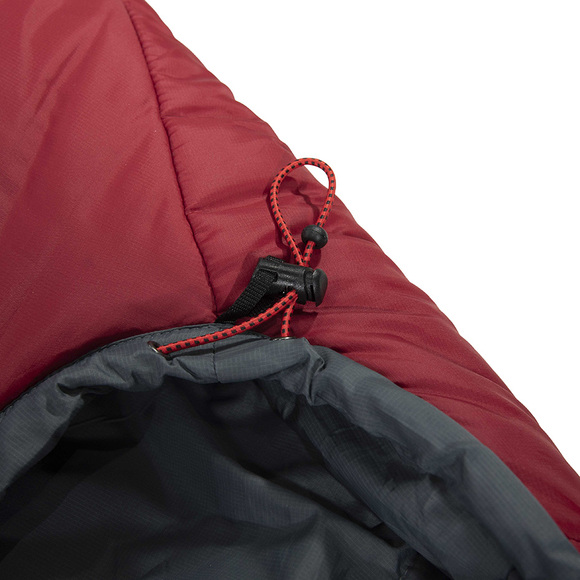 Śpiwór High Peak Hyperion 1M 210x80x50 cm bordowo-szary 23363