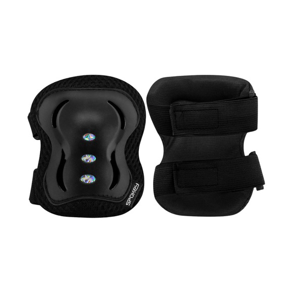 Ochraniacze do łyżworolek Spokey Shield czarne 946546-946547-946548