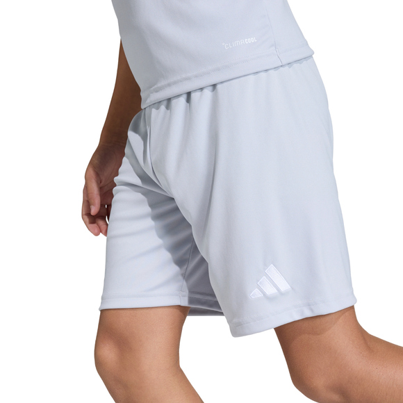 Spodenki dla dzieci adidas Entrada 26 jasnoszare JZ6533