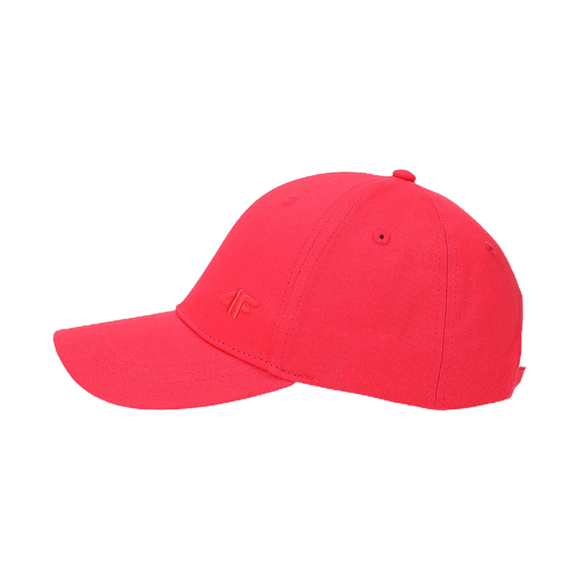Czapka z daszkiem 4F U367 czerwona 4FWSS25ACABU367 62S