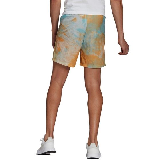 Spodenki męskie adidas Essentials Short pomarańczowo-zielone GK9620