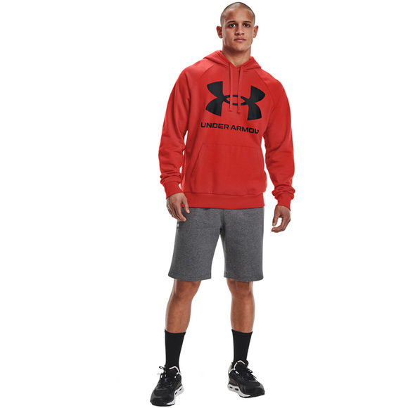 Bluza męska Under Armour Rival Fleece Big Logo HD czerwona 1357093 839