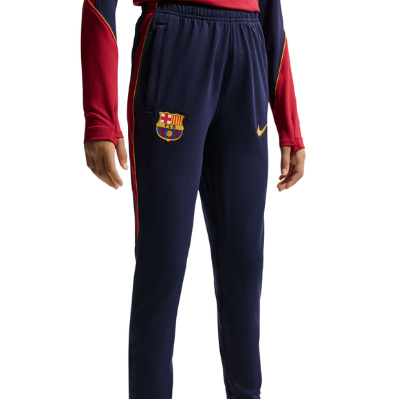 Spodnie dla dzieci Nike FC Barcelona Strike granatowe II2809 498