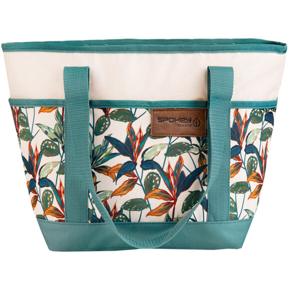 Torba termiczna Spokey Eco Simply zielono-beżowa 929509