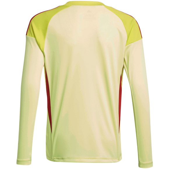 Koszulka bramkarska dla dzieci adidas Tiro 25 Competition Long Sleeve Jersey żółto-czerwona KJN2020
