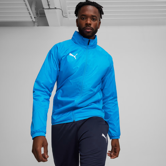 Kurtka męska Puma Team Goal All Weather niebieska 659038 02