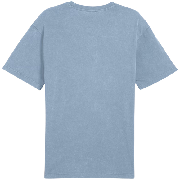 Koszulka męska Puma Ess Elevated Relaxed Wash Tee niebieska 688048 34