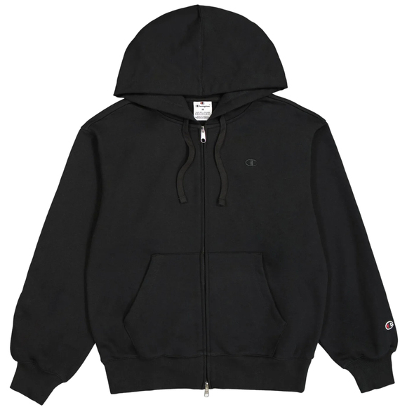 Bluza damska Champion Full Zip Hoodie Sweatshirt czarna 117787 KK001