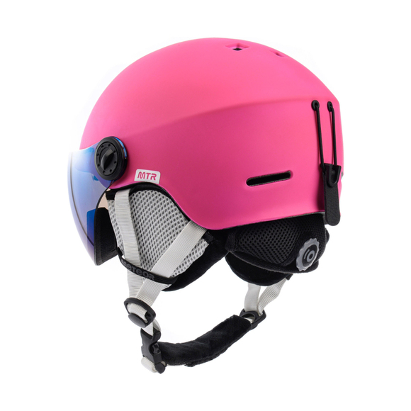 Kask narciarski Meteor Falven M 55-58 cm różowy 24972