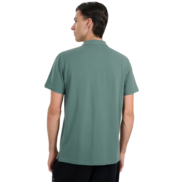 Koszulka męska polo 4F M555 zielona 4FWAW25TPTSM555 41S