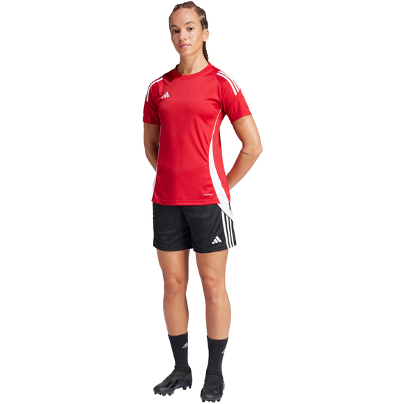 Koszulka damska adidas Tiro 24 Jersey czerwona IS1023