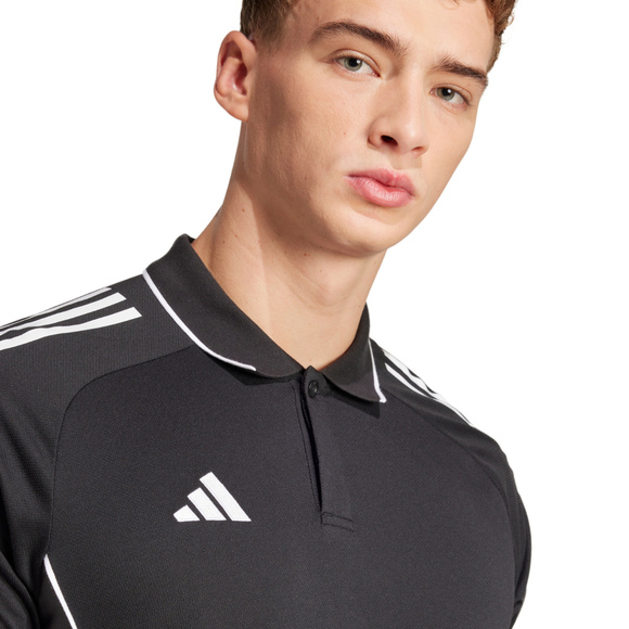 Koszulka męska adidas Tiro 25 Competition Polo czarna JY1804